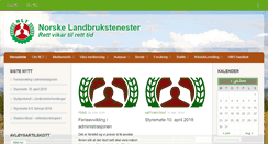 Desktop Screenshot of landbrukstjenester.no