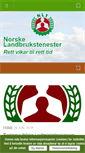 Mobile Screenshot of landbrukstjenester.no